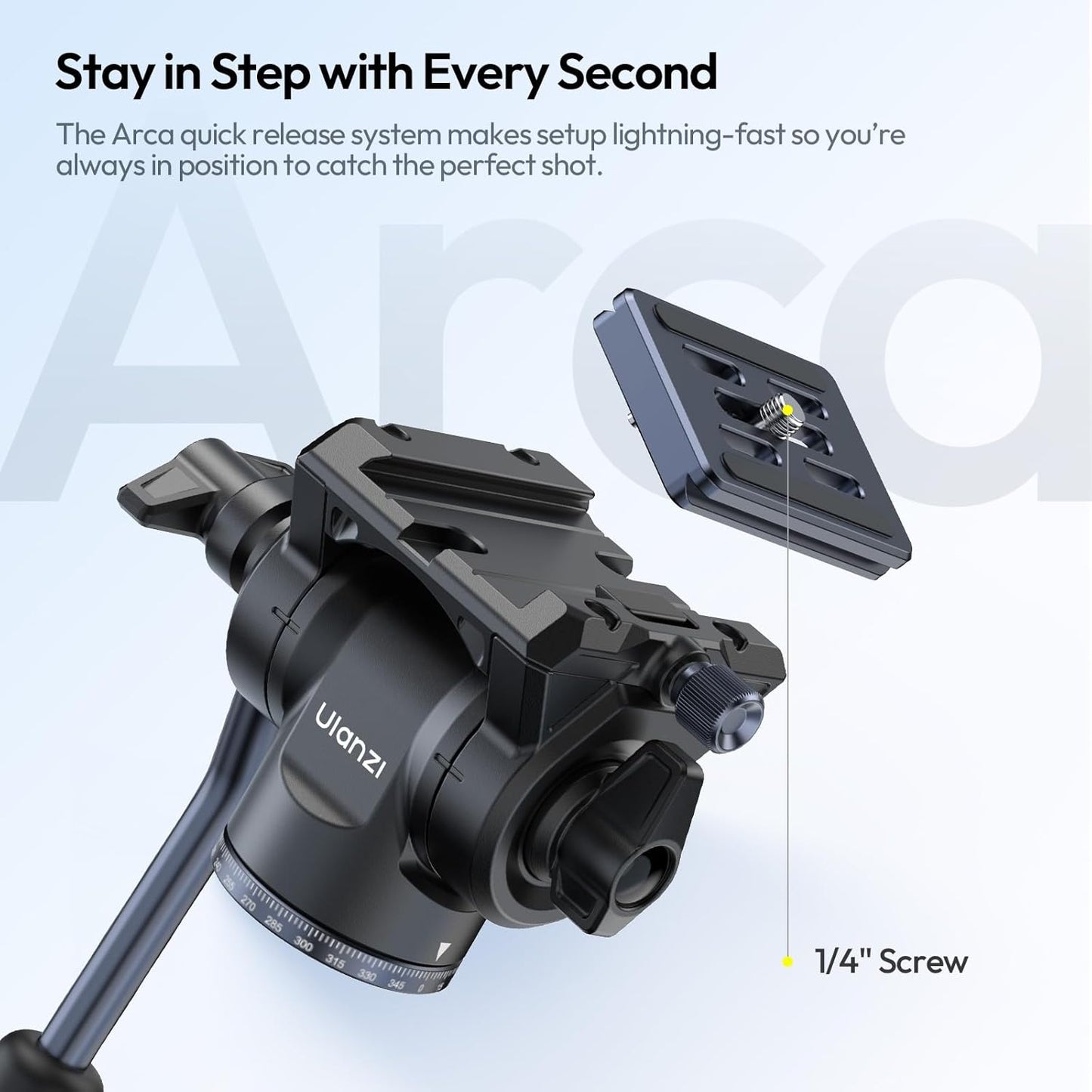 Ulanzi OMBRA Video II Travel Tripod (T154) – Lightweight Aluminum with Fluid Head