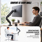 MS16 Gas Spring Monitor Arm, 32in, 2–10kg, VESA 75x75/100x100, Desk Mount