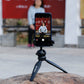 Ulanzi ST-02S Newest Aluminum Phone Tripod Mount w Cold Shoe Mount, Support Vertical and Horizontal, Universal Metal Adjustable Clamp for Apple iPhone X 8 7 6S Plus Sumsang Android Smartphones