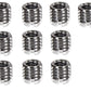 HIFFIN® Metal 1/4" to 3/8" Tripod Convert Screw Adapter 3/8" to 1/4" Reducer Bushing Convert Screw Adapter for Tripod Monopod Ballhead Stand and Video Light DSLR SLR (Pack of 10)