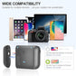LENSGO 318C II 2.4GHz Dual Clip on Wireless Lavalier Microphone for DSLR/SLR Camera Camcorder iPhone Android Rechargeable Lapel Mic for Video Recording...