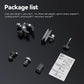 TELESIN Camera Clamp Handlebar Bike Mount 360° Double Ballhead Magic Arm with 1/4"-20 Thread for Motorcycle Monitor Canon Nikon DSLR/Gopro/LED Lights/Ronin-M/Ronin MX/Freefly