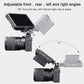 UURig R015 Ballhead Adjustable Angle Camera Monitor Mount Bracket, 1/4" Screw Tripod Mounting Head Arri Locating Applicable, Video Shooting Photography Accessories
