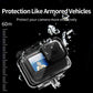 HIFFIN® Waterproof Housing Case for GoPro Hero 9 Black(2020), 196FT/60M Waterproof Case Diving Protective Housing Shell for GoPro Action Camera