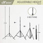 HIFFIN E27 Studio Double Holder KIT Umbrella White + Studio Light Stand 2.7432M (9 FT)+ Umbrella and Double Holder KIT Mark I WOB (1 x Double Holder | 1 x Light Stand 9 feet | 1 x Umbrella | 1 x Bag)