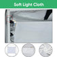 HIFFIN® 32"/80CM Photo Studio Light Box Shooting Tent, Adjustable 126 LED Panel Light Bulbs with Table Top Softbox Cube, 3 Colors Backdrops(Black...