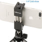 Ulanzi ST-02 Metal Phone Tripod Mount with Hot Shoe Mount Smartphone Video Rig Tripod Mount Adapter.