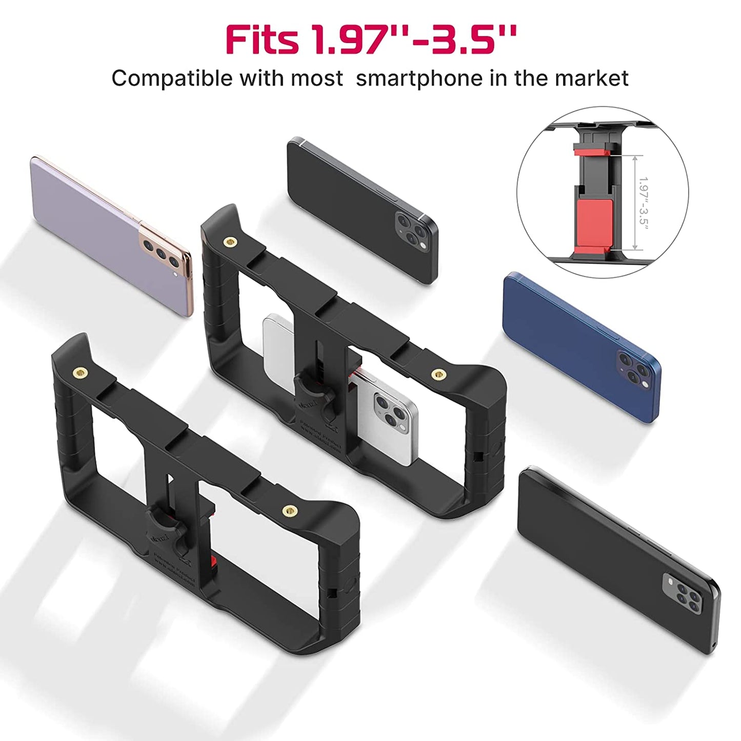 Ulanzi U Rig Pro Video Rig for iPhone 16-8+ Samsung Pixel