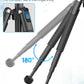 ULANZI MT-63 57" Foldable Tripod, 2-in-1 Clip, 5KG Load, Ball Head