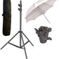 HIFFIN® Studio Home 33 Umbrella Stand Setup with Sungun Adapter | 9ft Stand | Umbrella | Bag for kit Mark I