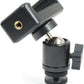 HIFFIN® Locking Ball Head with Phone Holder and Hot Shoe Adapter Set for use with DLSR or Tripod. Easily Attach Phone Mount w/Ball Head, or Other 1/4"-20 Parts. (Ball Head Phone Set)