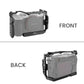 HIFFIN Metal Cage Compatible with Sony Alpha A7CII/ A7CR Cameras, Quick Release Arca-Type Base, 1/4" & 3/8" Screws, Cold Shoe Mounts for Microphone, Monitor, and Fill Light Expansion