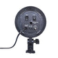 Hiffin Brand 4 in 1 E27 Photo Studio Bulb Holder Base Socket Lamp Bulb Holder Adapter for Photo Video Studio Soft Box Video Light - Black(Pack of 2 PCS)