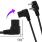 HIFFIN® 20 Meter 250 Volts 3 Pin Laptop Power Cable Cord Charger Adapter with Box Package - Black