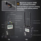 Wireless Lavalier Microphone System, LENSGO LWM-338C 99-Channel UHF Full Metal Professional Omnidirectional Wireless Lapel Mic for Canon Nikon DSLR Camera Smartphone Camcorder Video Recording (RX+TX)