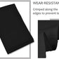 HIFFIN® 8 x 12 FT Black LEKERA Backdrop Photo Light Studio Photography Background with 4pcs Backdrop Support Spring Clamp 4.3"/11cm.