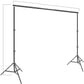 HIFFIN® PRO Quadlux Mark II Soft Led Still & 8.5 x 10 ft Background Support System Kit Video Light Softbox with AC Power, YouTube Shooting,...