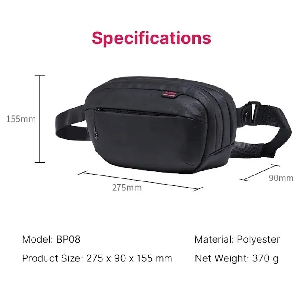 Ulanzi PB008 Camera Shoulder Bag Waterproof 6L Sling DSLR Case Bag