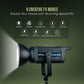 300 Watt LED Video Light, 2800K-6800K Dimmable, Remote Control