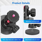 ULANZI C029 Magnetic Camera Mount, 360° Ball Head for DJI Osmo Action & Insta360