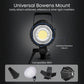 COB-120P Professional 120W Bi-Color Video Light for Studio Film Recording, 3200K-5600K Dimmable with Remote Control