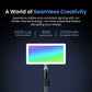 Panel Light 50 Watt RGB Video Light, 2500K-9000K, CRI 95+, 7000mAh, 24 FX, 6600lux