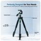 HF-999 Professional Portable Tripod Monopod with 3 Way Pan Head