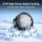 TELESIN Magnetic Phone Cooler for Gaming & Streaming, Semiconductor Cooling, Wireless Charging