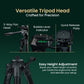 HF-3600 Professional Portable Lightweight Travel Aluminum Camera Tripod
