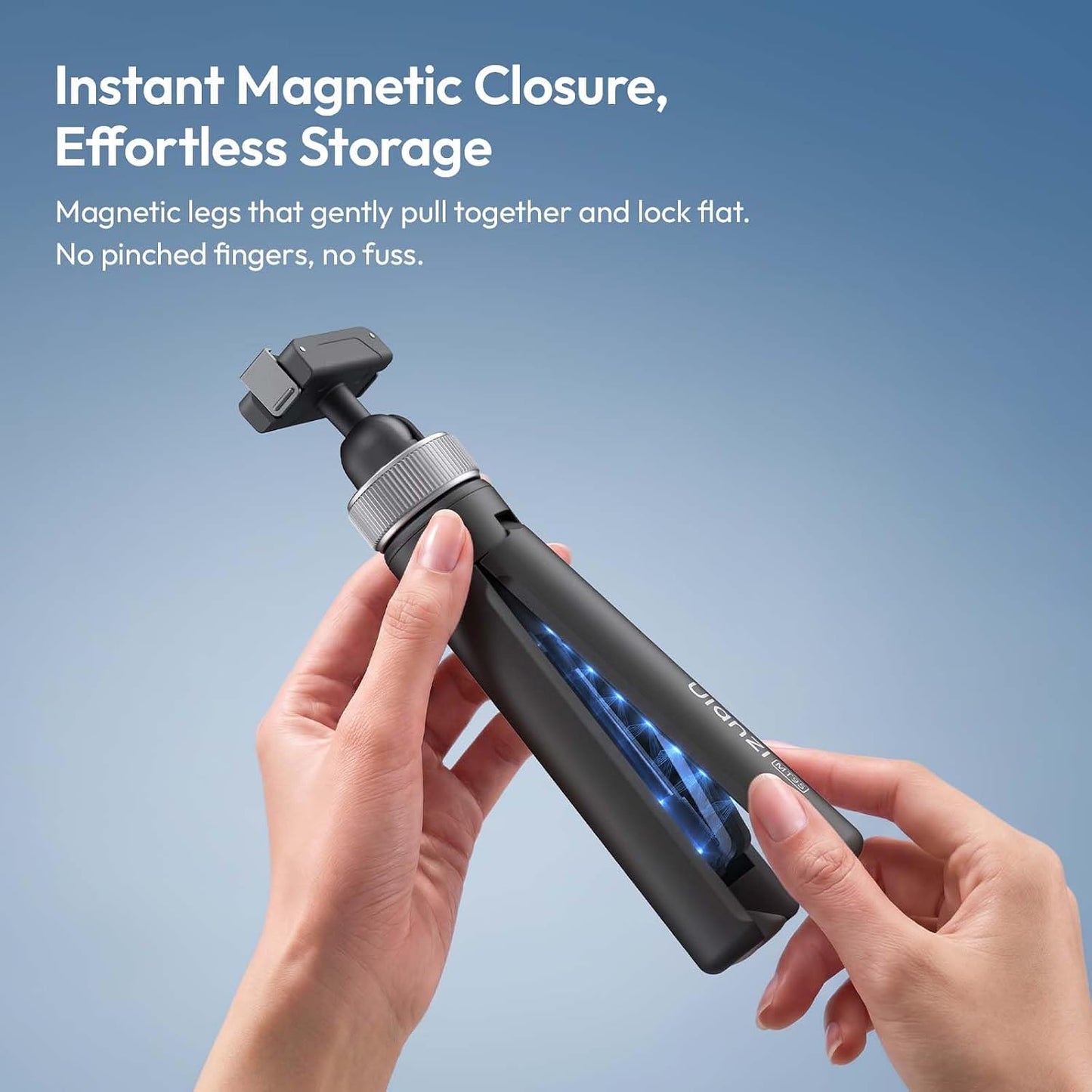 ULANZI MT95 Tripod Mag Quick Release Dual 360 Ball Head 3in1 DJI Action 5/4/3 Osmo360