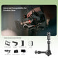 HIFFIN® 7 Inch Articulating Friction Magic Arm & Large Adjustable Super Rod Clamp Pliers Clip with 1/4" and 3/8" Thread for DSLR Camera Rig, LCD Monitor, LED Flash Lights (7'Arm & Clip)