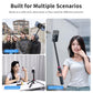 Ulanzi MT-84 61" Phone Tripod, Magnetic Selfie Stick with Remote for iPhone