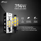HIFFIN Warm White Porta 350Watt (7 X 50w) LED Light Kit, Low Power Consuming LED Panels Light, for Photo Video Indoor Outdoor Shoot (Porta Light Kit Set of 1)