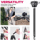 Zero Y Professional Carbon Fiber Camera Tripod, 360° Ballhead, 39lb Max Load