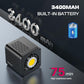 40W Pro LED Video Light 2500K-6500K, Dual Color, COB