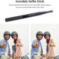 Hiffin Motorcycle Bike Leg Guard Handlebar Mount Selfie Stick Pole for Insta360 ONE X3/X2, ONER/RS, ACE/ACE PRO, Hero 12/11/10/9 and Other Cameras - Stable Shooting for Action Cameras