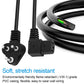 HIFFIN® 15 Meter 250 Volts 3 Pin Laptop Power Cable Cord Charger Adapter with Box Package - Black