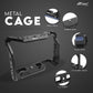 HIFFIN A7R3 Metal Cage for A7S3, A7M3, A9 Built-in Quick Release Plate for Arca-Type, Film Movie Making Camera Video Cage with Shoe Mount, 1/4'' & 3/8'' Threaded Holes