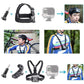 HIFFIN® Branded 61 in 1 for Go Pro Accessories Kit for Hero 5 4 3+ 3 2 1, SJCAM SJ4000 SJ5000, Yi & Other Action Cameras