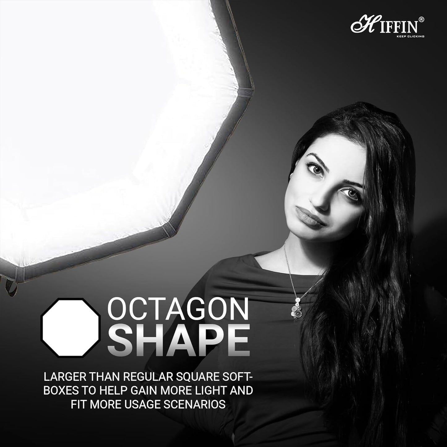 KT90 Octagonal Softbox with Quick Release & Bowens Mount, Bag Included