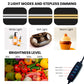 HIFFIN 60X60Cm Professional Photo Studio Portable Light Tent with Two Magnet Led Strips