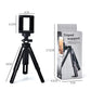 HIFFIN® 360 Degree Rotation Mini Tripod Support Stand for DSLR and Smartphones - Foldable Shockproof Lightweight Bracket for Mobile Phones/DSLRs. (Tripod Support 7 + 3 inches with Holder)