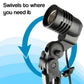 HIFFIN E27 Single Blub Holder Set of 2 Pcs Photography Photo Light Lamp Bulb Bracket Studio