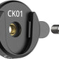 ULANZI CK01 CKA QR Base Set, 1/4'' Screw for GoPro/DJI/Insta360/AKASO/Lights