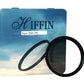 HIFFIN® Super DMC CPL 77mm 99 PCNT Transmittance MC Japan Optics 16-Layer Multi-Coated Polarized Filter Protects Front Lens Element Rugged Black Filter Ring