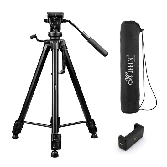 HF-880 1.65M (65 Inch) Heavy Duty Aluminum Professional Tripod