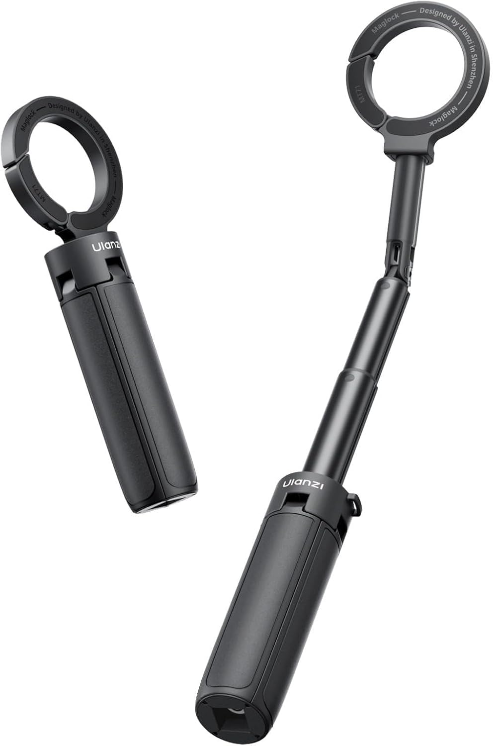 ULANZI MT71 Mini Magnetic Selfie Stick Tripod, Foldable & Lightweight, 180° Tilt, Compatible with iPhone 17-12