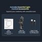 LT-003 Selfie Light 3000-9000K | 7W, 3 Modes, USB-C, Portable for Phones