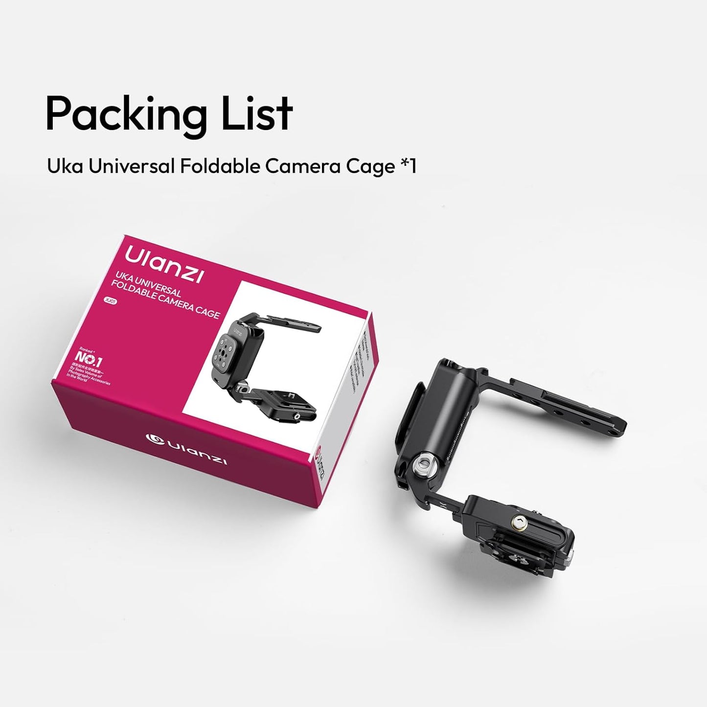 Ulanzi XJ01 Uka Universal Foldable Camera Cage C116