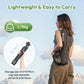 ULANZI JJ06 GlideGo Carbon Fiber Video Tripod, Dual 360° Pan Head, 73.6 inch Max Height, 11 lb Load